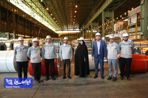 بازدید نماینده مردم اصفهان در مجلس شورای اسلامی از خطوط تولید، تصفیه‌خانه پساب صنعتی و تصفیه‌خانه استحصال پساب شهری شرکت فولاد مبارکه