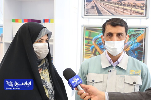 بازدید زهرا شیخی نماینده مردم اصفهان در مجلس شورای اسلامی  از خطوط تولید و تصفیه‌خانه شرکت فولاد مبارکه