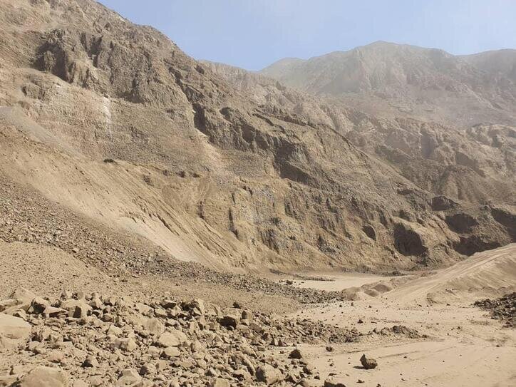 معدن «کلات شرق» آزادشهر ریزش کرد