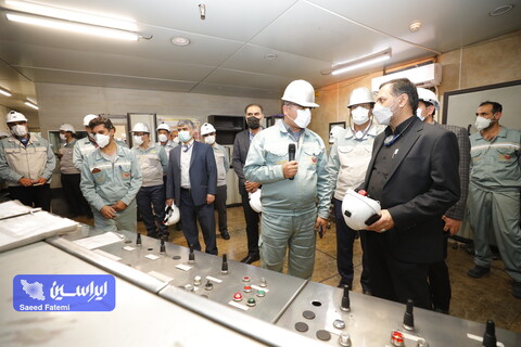 بازدید سرپرست سازمان صنعت و معدن تجارت استان اصفهان از شرکت فولاد مبارکه