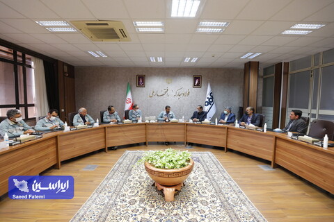 بازدید سرپرست سازمان صنعت، معدن تجارت استان اصفهان از شرکت فولاد مبارکه