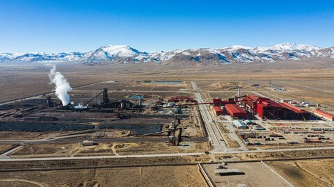 ارتقای رکورد روزانه تولید آهن اسفنجی در واحد احیا مستقیم فولاد سفیددشت