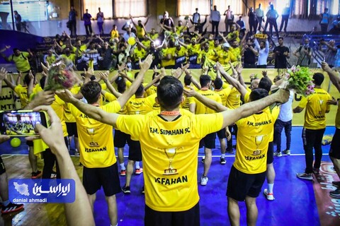 قهرمانی فولاد مبارکه سپاهان در لیگ برتر هندبال