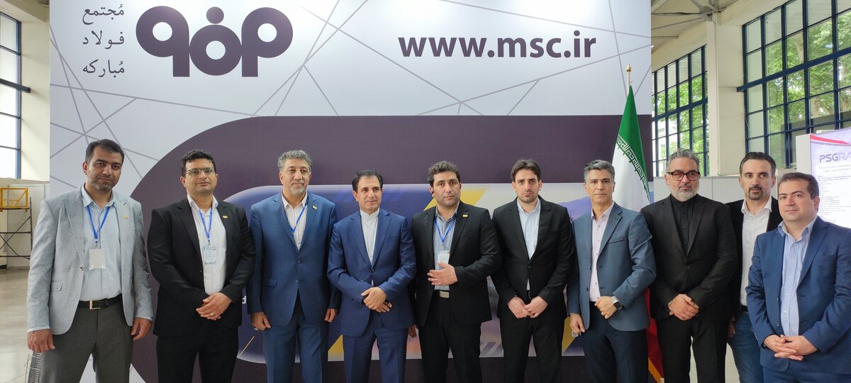 سفیر ایران از غرفه فولاد مبارکه در نمایشگاه اقتصادی ازبکستان بازدید کرد