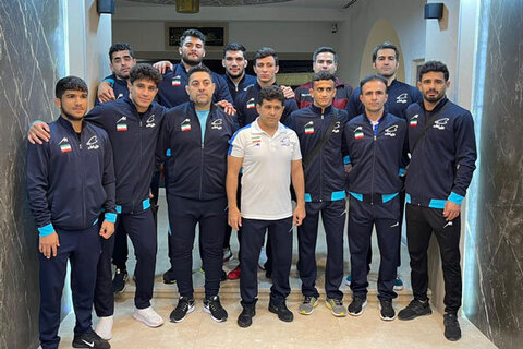 تیم ملی کشتی فرنگی به بلغارستان رفت