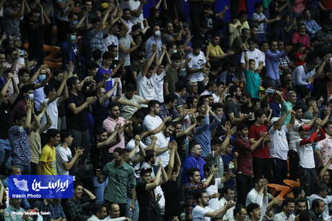 دیدار تیم‌های والیبال پیکان ایران و تاراز قزاقستان