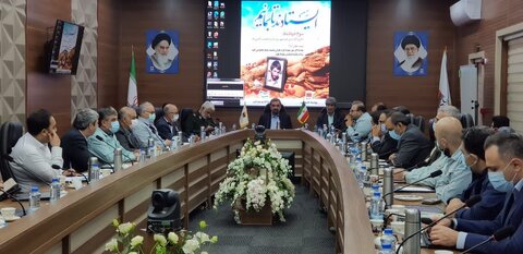 جلسه هم‌اندیشی مدیران شرکت‌های فولادی استان خوزستان با معاون اقتصادی رییس جمهور