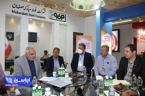 غرفه شرکت فولاد مبارکه در نخستین رویداد ملی "عصر امید "