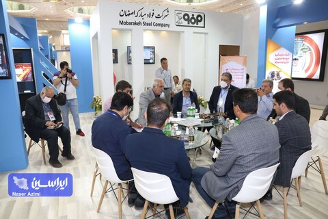 غرفه شرکت فولاد مبارکه در نخستین رویداد ملی "عصر امید "