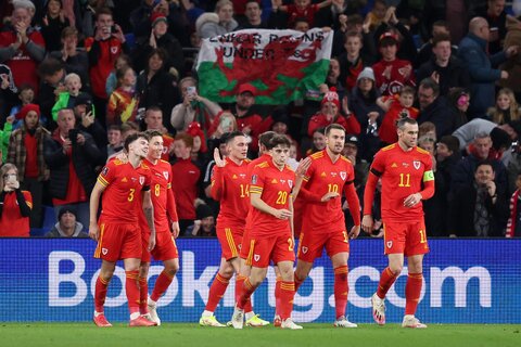 ولز  با شکست اوکراین هم‌گروه ایران شد