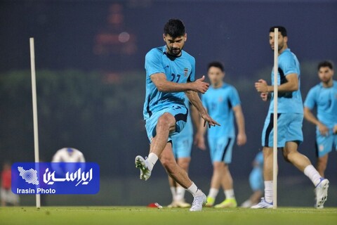 تمرینات تیم ملی در دوحه قطر