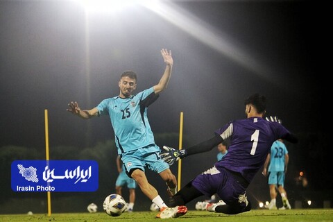 تمرینات تیم ملی در دوحه قطر