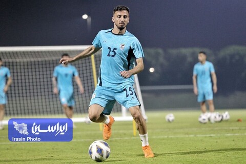 تمرینات تیم ملی در دوحه قطر