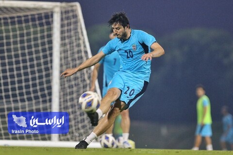 تمرینات تیم ملی در دوحه قطر