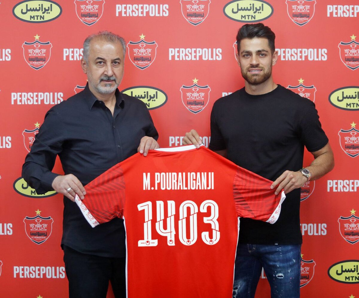 پورعلی گنجی رسما به پرسپولیس پیوست