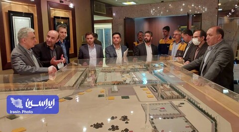 بازدید مدیرعامل شرکت سرمایه‌گذاری توسعه معادن و فلزات از کارخانجات یزد