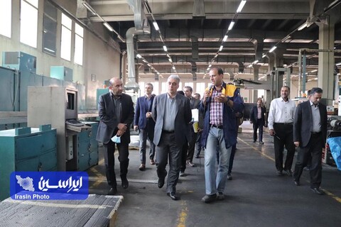 بازدید مدیرعامل شرکت سرمایه‌گذاری توسعه معادن و فلزات از کارخانجات یزد