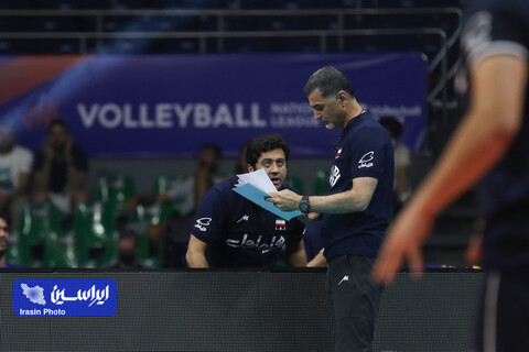 مصاف تیم ملی والیبال ایران و چین