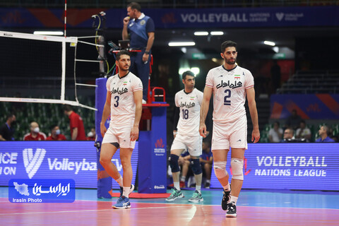 مصاف تیم ملی والیبال ایران و چین