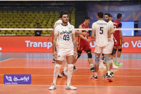 مصاف تیم ملی والیبال ایران و چین