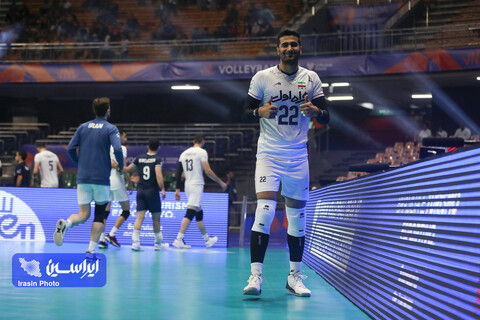 مصاف تیم ملی والیبال ایران و چین