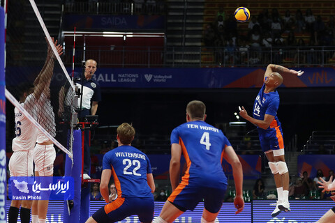مصاف تیم‌های ملی والیبال ایران و هلند