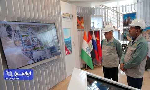 بازدید رییس هیات مدیره فولاد مبارکه از خطوط تولید و تصفیه خانه پساب