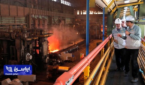 بازدید رییس هیات مدیره فولاد مبارکه از خطوط تولید و تصفیه خانه پساب