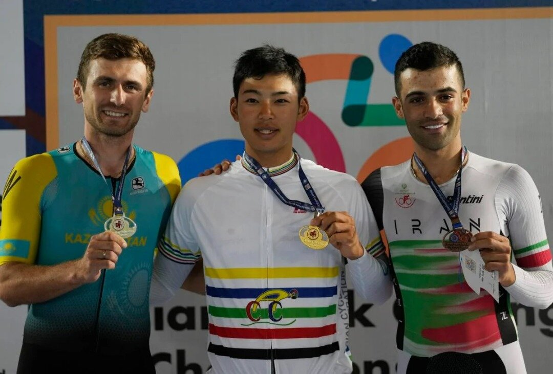 دوچرخه‌سوار سپاهانی برنز گرفت