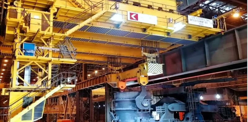 جرثقیل‌های ناحیه باکس آنیلینگ ۳ نورد سرد فولادمبارکه هوشمند شدند