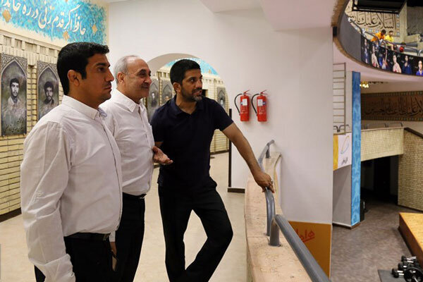 مدیرعامل باشگاه فولاد از خانه کشتی بازدید کرد