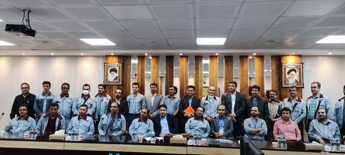 ارزیابی عملکرد شرکت فولادسنگ مبارکه توسط تیم ارزیابی شرکت فولاد مبارکه