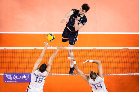 دیدار تیم‌های والیبال ایران و صربستان
