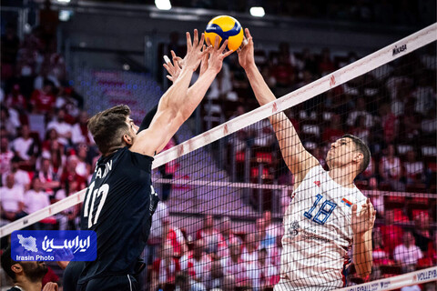 دیدار تیم‌های والیبال ایران و صربستان