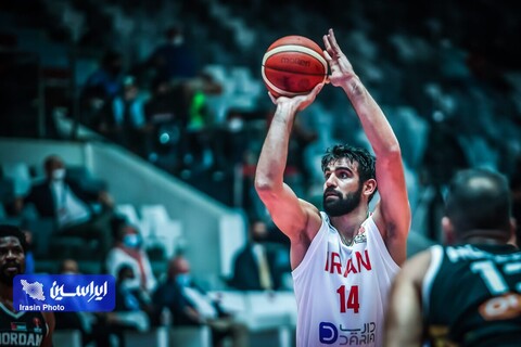 دیدار تیم‌های بسکتبال ایران و اردن