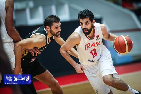 دیدار تیم‌های بسکتبال ایران و اردن