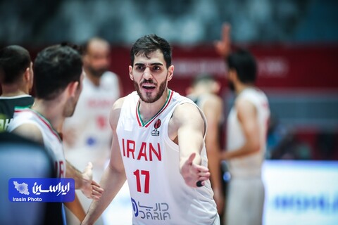 دیدار تیم‌های بسکتبال ایران و اردن