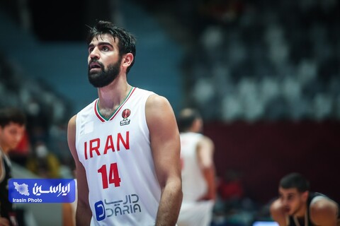 دیدار تیم‌های بسکتبال ایران و اردن