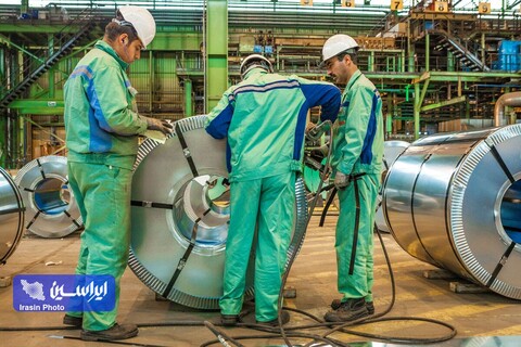 ثبت رکورد جدید تولید روزانه کلاف خام در نورد سرد فولاد مبارکه