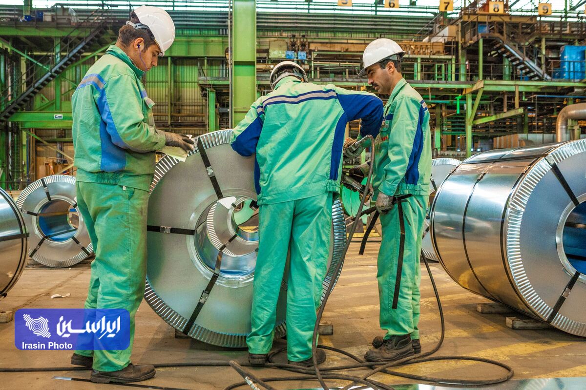 ثبت رکورد جدید تولید روزانه کلاف خام در نورد سرد فولاد مبارکه