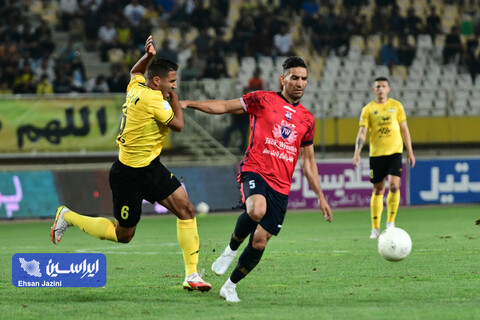 بازی فولاد مبارکه سپاهان- نساجی مازندران