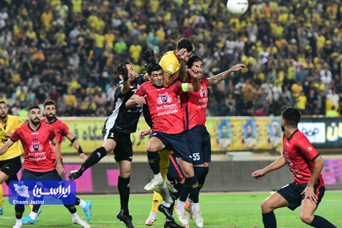 بازی فولاد مبارکه سپاهان- نساجی مازندران