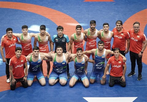 تیم کشتی فرنگی جوانان ایران قهرمان جهان شد