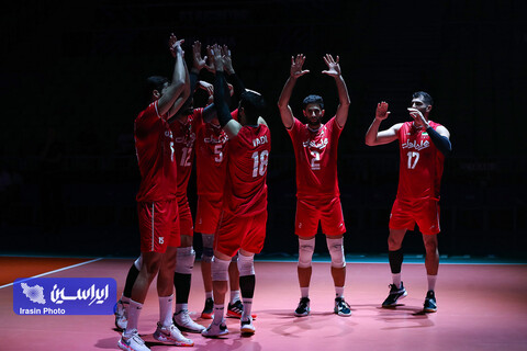 دیدار تیم‌های والیبال ایران و آرژانتین