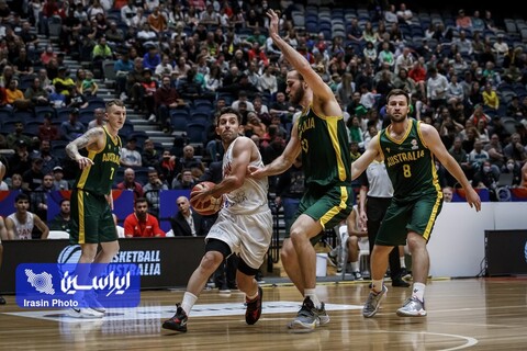 بسکتبال ایران و استرالیا
