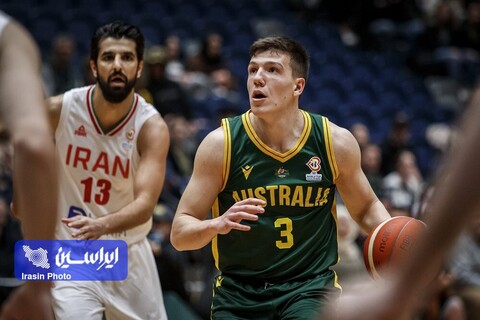 بسکتبال ایران و استرالیا