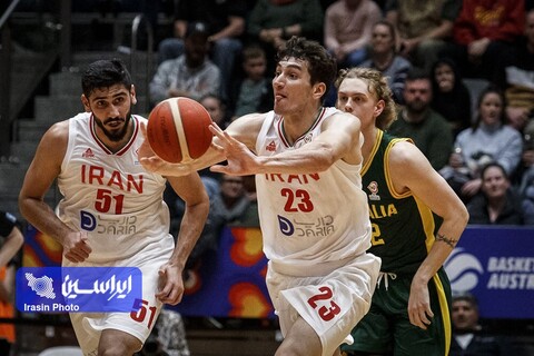 بسکتبال ایران و استرالیا