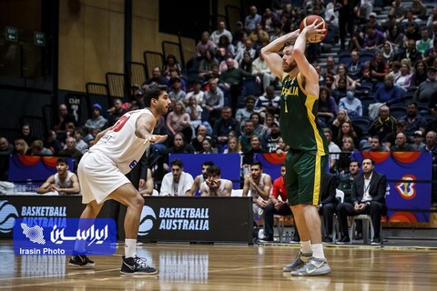 بسکتبال ایران و استرالیا