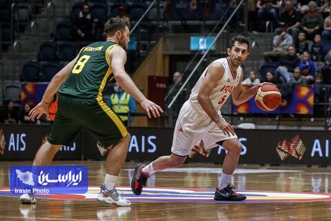 بسکتبال ایران و استرالیا