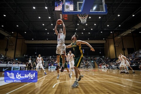 بسکتبال ایران و استرالیا